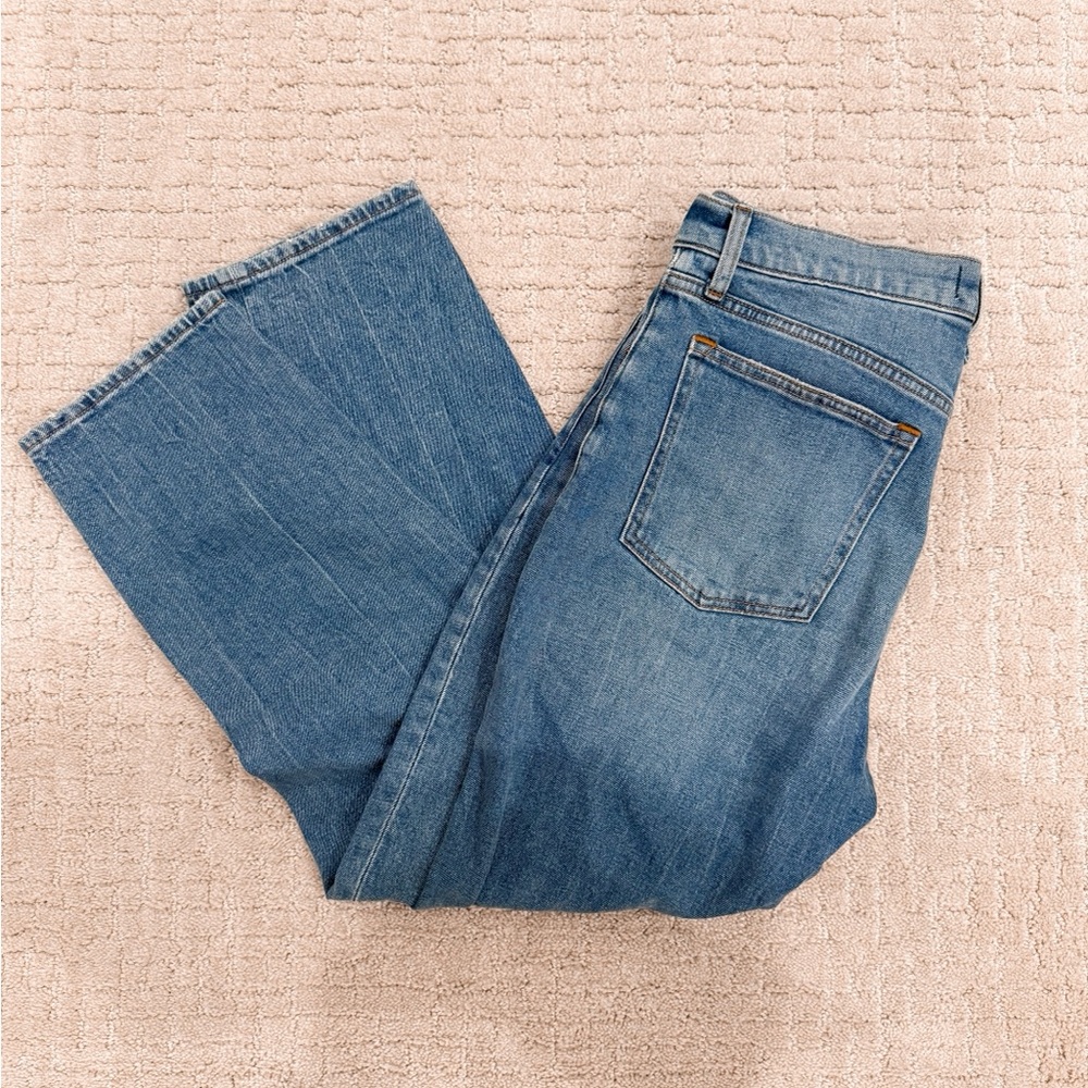 Abercrombie & Fitch Light Blue High-Rise Mom Jeans